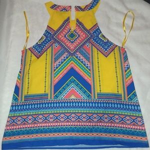 🎈Love J Yellow Sleeveless Top🎈